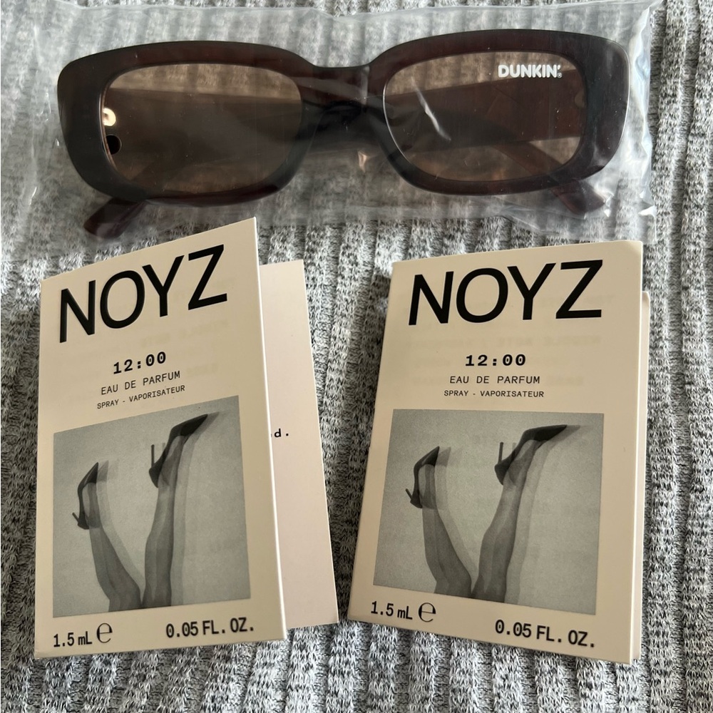 NOYZ Perfume Samples 1.5 ml with Dunkin' Sunglasses